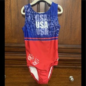 Gymnastics leotard